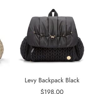 Levy Backpack Black - Designer Women’s Bag